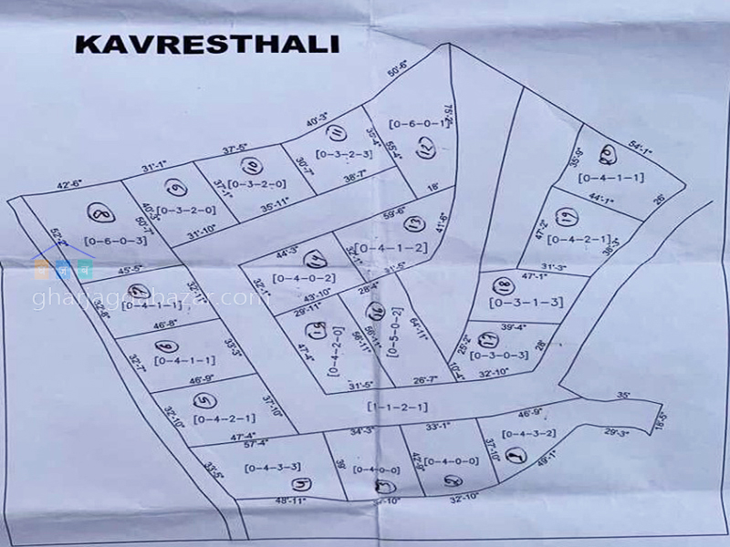Land on Sale at Kavresthali